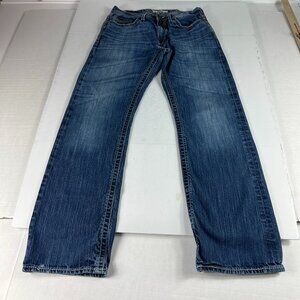 BKE Jeans Men's 30 x 30* Jake Straight Leg Blue Faded Stretch Denim Tag 30 R